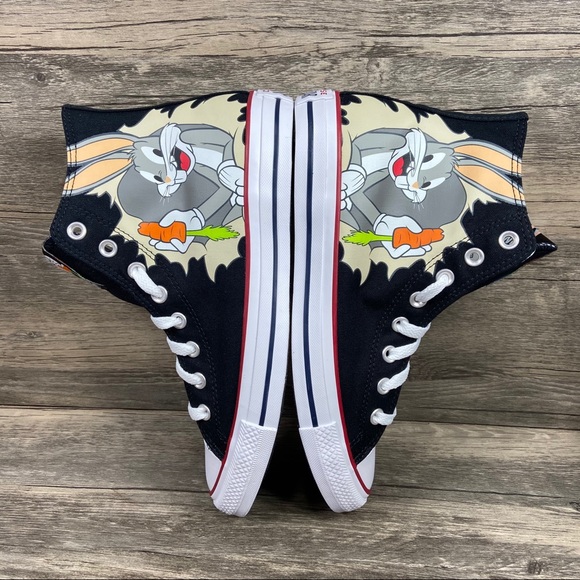 New Converse X Bugs Bunny Chuck Taylor Hi Shoes - Picture 2 of 11